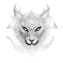 karma tattoo design idea