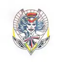 spark plug tattoo design idea