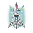 spark plug tattoo design idea