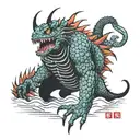 Kaiju no. 8 tattoo design idea