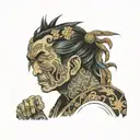 depression survivors tattoo design idea