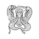 cobra tattoo design idea