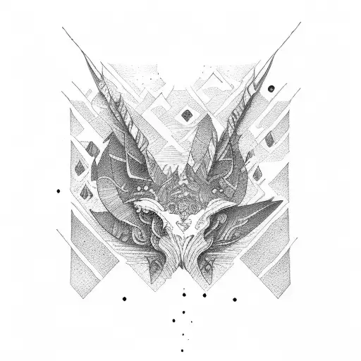 not all who wander are lost tattoo design idea