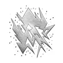 Lightning Bolt tattoo design idea