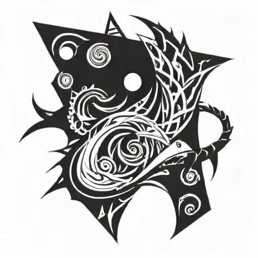 anime sleeve tattoo tattoo design idea