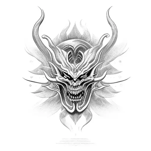 Belial Demon  tattoo design idea