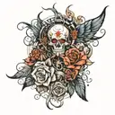 there is no problem tattoo design idea