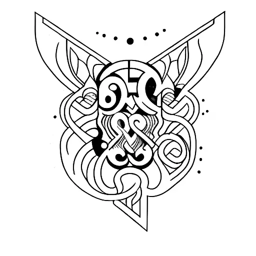 overlapping letters tattoo using the word SOBER tattoo design idea