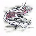 Lightning Storm tattoo design idea
