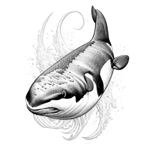 orca  tattoo design idea