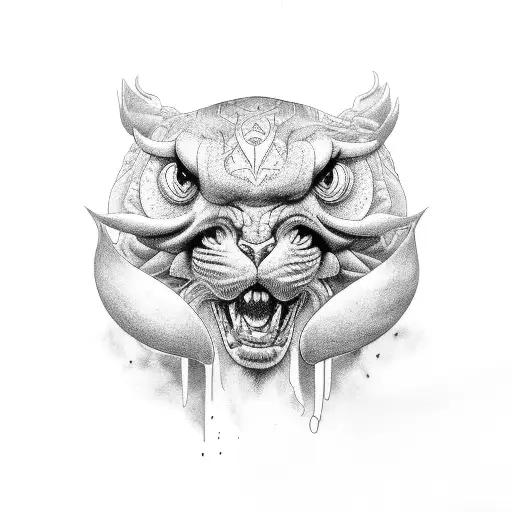 something cool no animals tattoo design idea