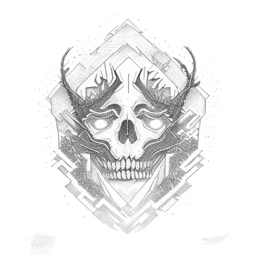  kintsugi totem tattoo design idea