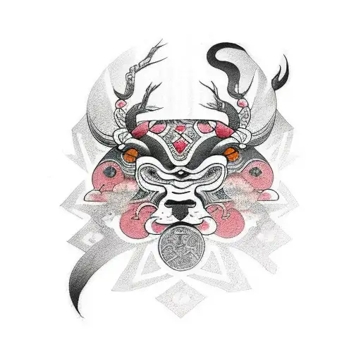 totem Druid  tattoo design idea