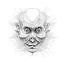 monk kintsugi for shoulder tattoo tattoo design idea