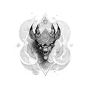 totem mythic tattoo design idea