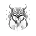 totem Druid  tattoo design idea