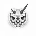 kintsugi totem bones tattoo design idea