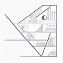 Interstellar bookshelf scene tattoo design tattoo design idea