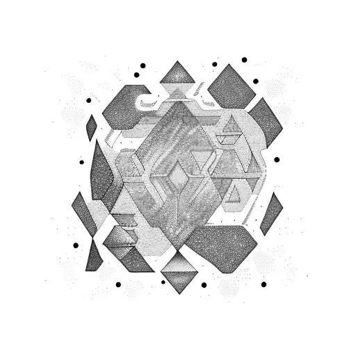 aurora borealis  tattoo design idea