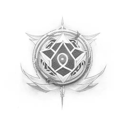 A movie clapperboard with anime-inspired symbols and characters tattoo design idea