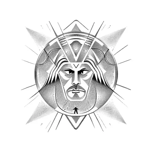 Leo, Virgo, sagittarius tattoo design idea