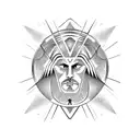 Leo, Virgo, sagittarius tattoo design idea