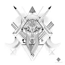 Leo, Virgo, sagittarius tattoo design idea