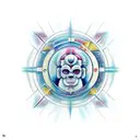 Leo, Virgo, sagittarius tattoo design idea