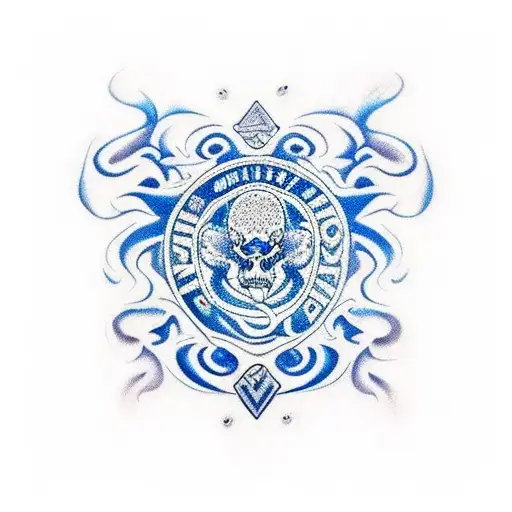 cintas de jiu jitsu brasilero ordenadas de blanco, azul, violeta, marron y negro tattoo design idea