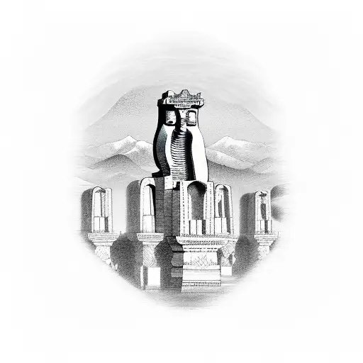 Persepolis tattoo design idea