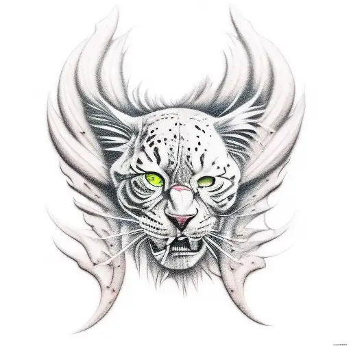 Travis Scott qui tombe dans le vide tattoo design idea