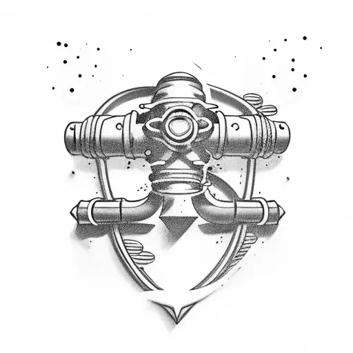 DIVER DOWN, Godspeed tattoo design idea