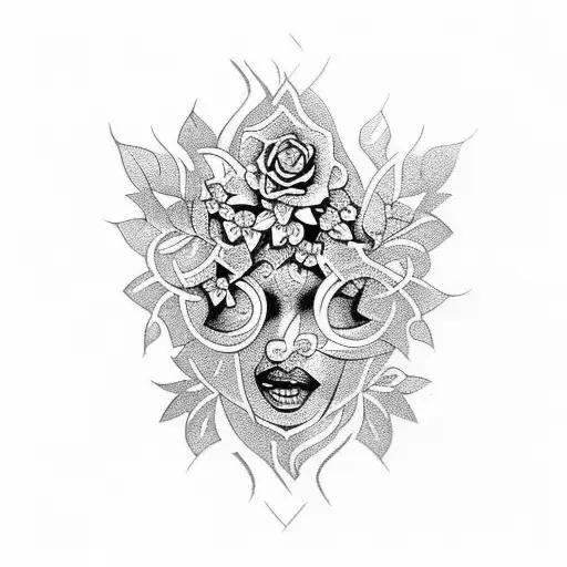 ivy  tattoo design idea