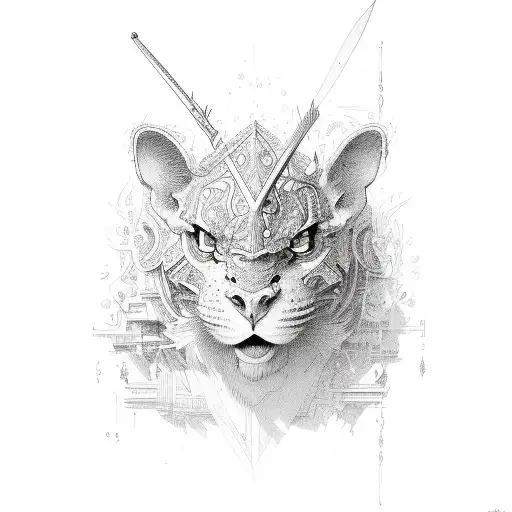 strange tattoo design idea