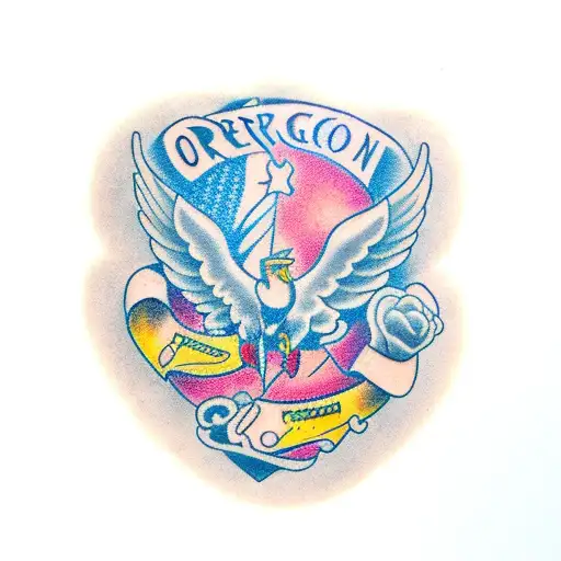 Oregon MBA tattoo design idea
