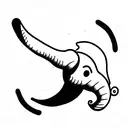 dumbo tattoo design idea