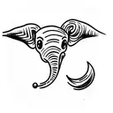 dumbo tattoo design idea
