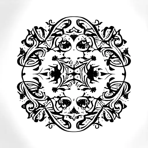 william morris wallpaper tattoo design idea