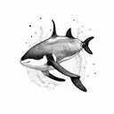 orca tattoo design idea