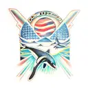 orca tattoo design idea