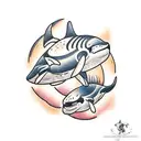 orca tattoo design idea