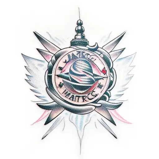 alchemist tattoo design idea