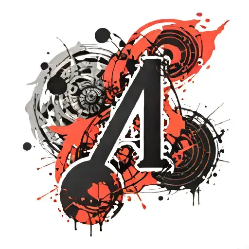 semi colon tattoo design idea