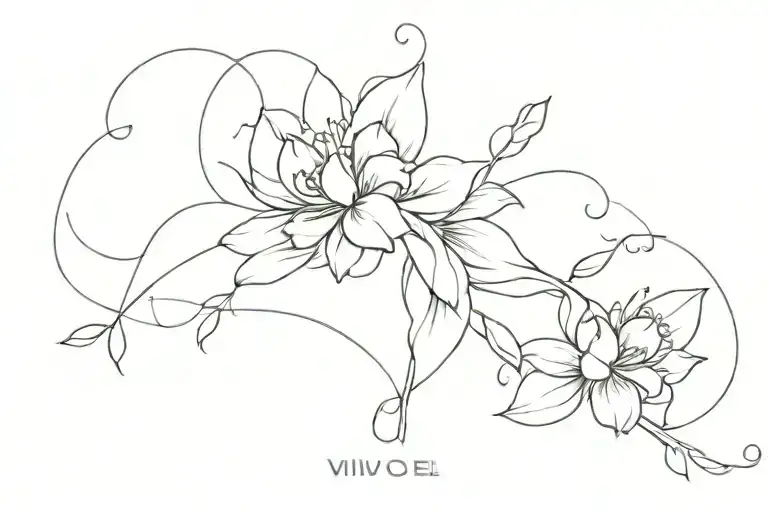 vivo per lei tattoo incorporating tattoo design idea