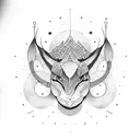 good vibes tattoo design idea