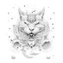 good vibes tattoo design idea