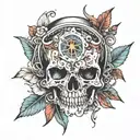 representing immortality ,power and something that never breaks  tattoo design idea