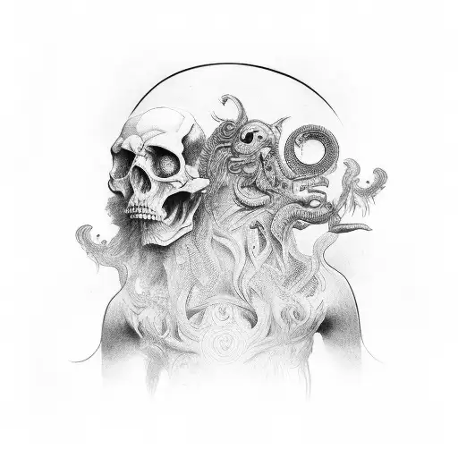 buda tattoo design idea