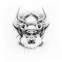 buda tattoo design idea