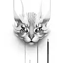 buda tattoo design idea